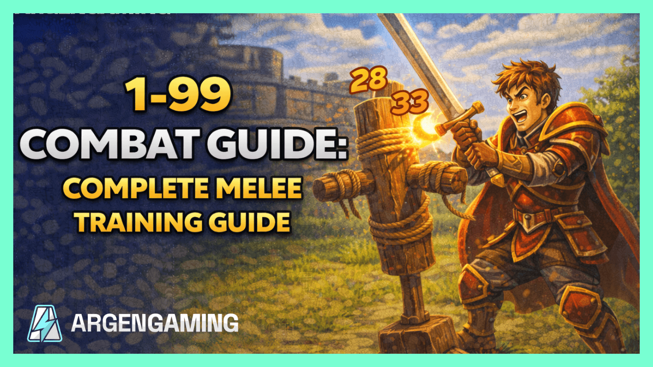 1–99 Combat Guide (OSRS): Complete Melee Training Guide