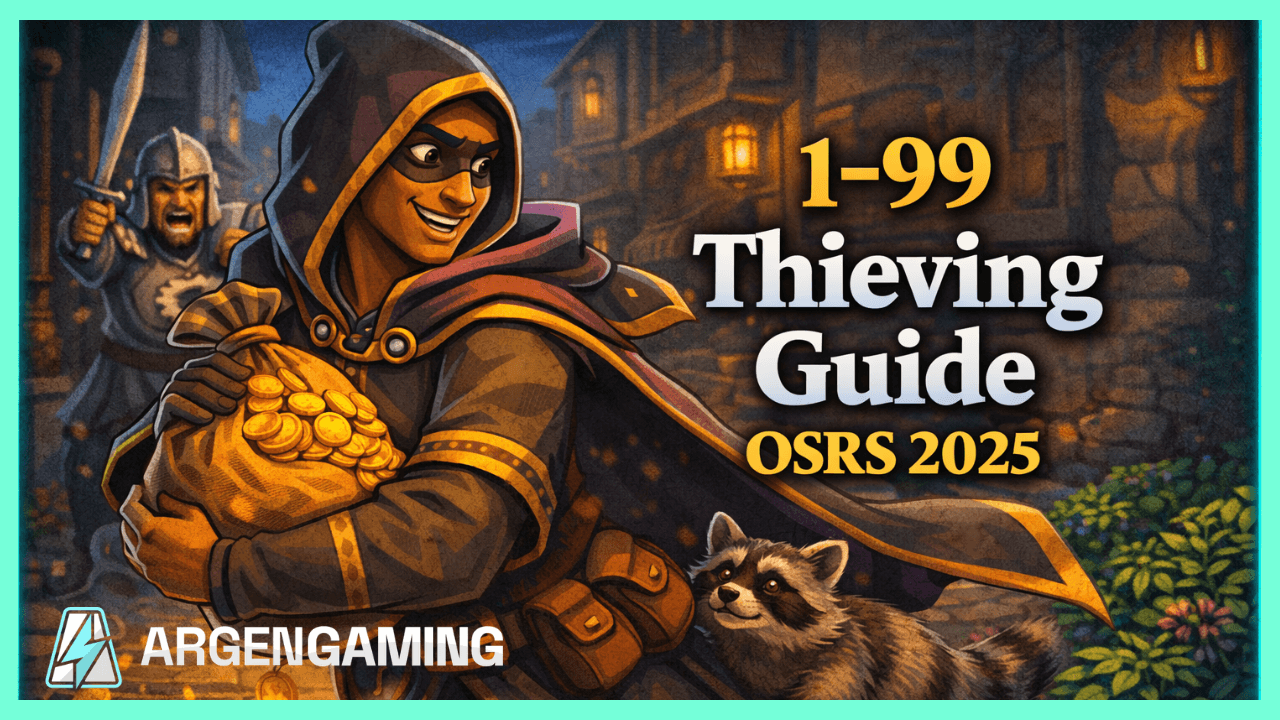 1–99 Thieving Guide (OSRS 2025): Fastest, Profitable & AFK Methods