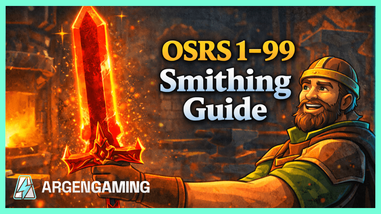 OSRS 1–99 Smithing Guide: Fast XP, AFK & Profit Methods