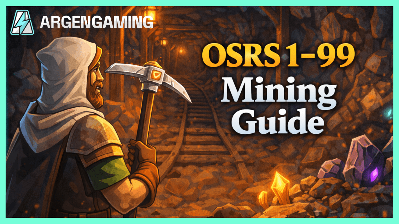 OSRS 1–99 Mining Guide: Fast XP, AFK & Profit Paths