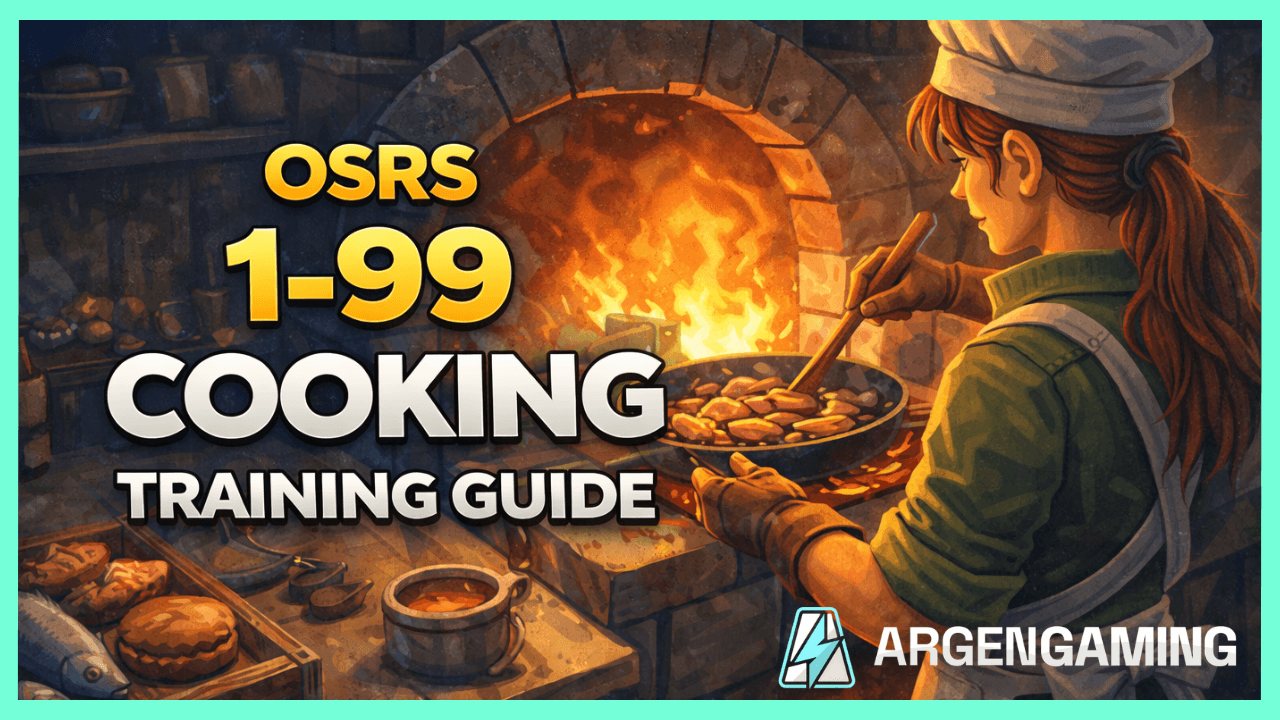 OSRS 1–99 Cooking Guide: Fastest XP, AFK & Profitable Methods