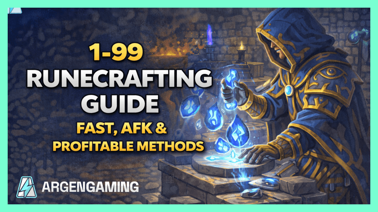 1–99 Runecrafting Guide: Fast, AFK & Profitable Methods