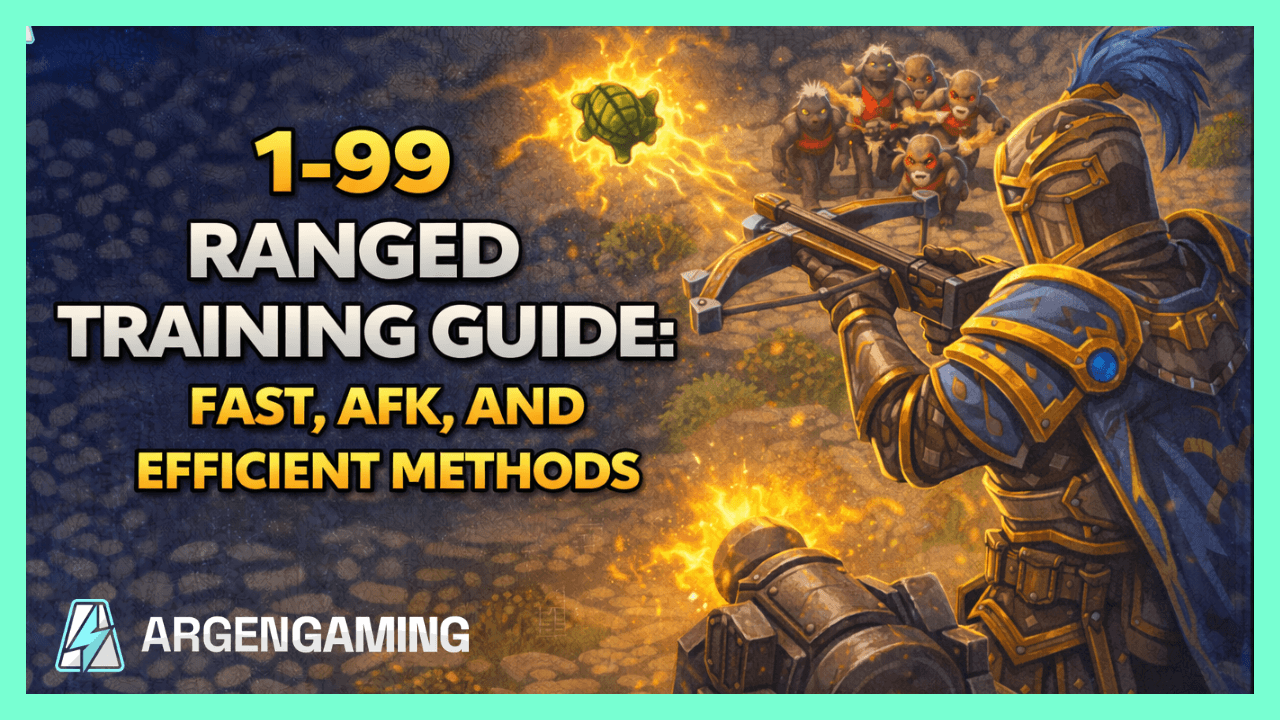 1–99 Ranged Training Guide: Fast, AFK, and Efficient Methods