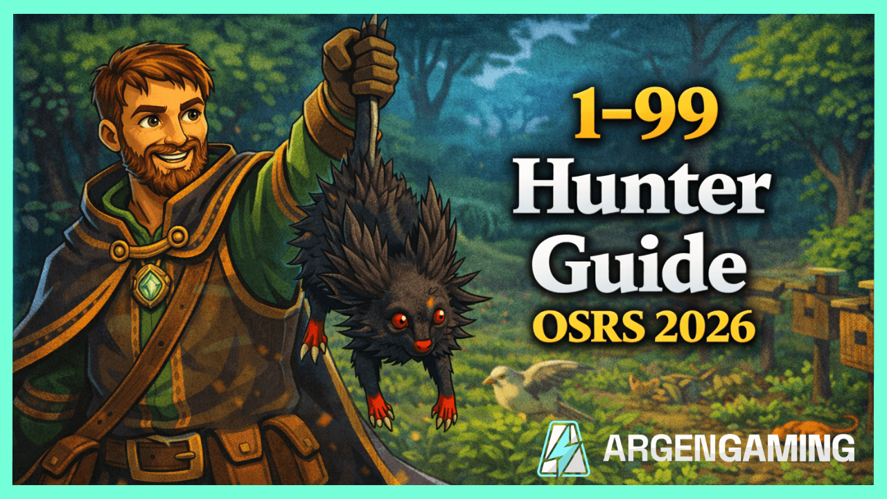 1–99 Hunter Guide (OSRS 2026): Fastest, AFK & Alternative Methods
