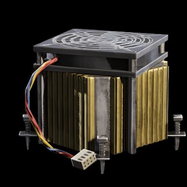 Damaged Heat Sink