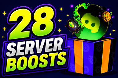 28 Server Boosts (3 Month)