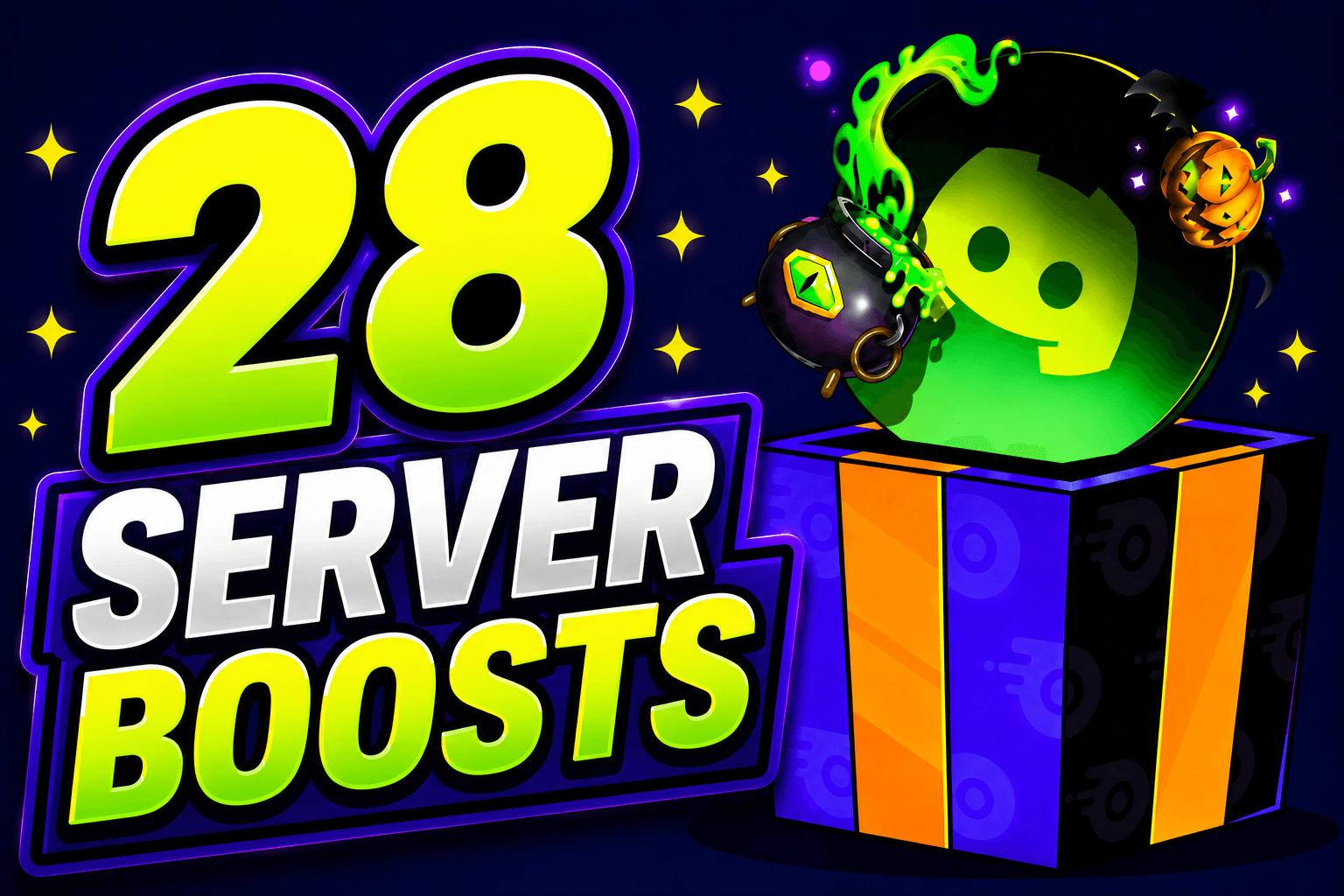 28 Server Boosts (3 Month)