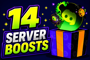 14 Server Boosts (3 Month)