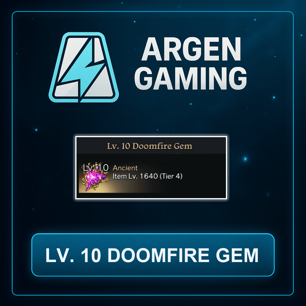 Lv. 10 Doomfire Gem