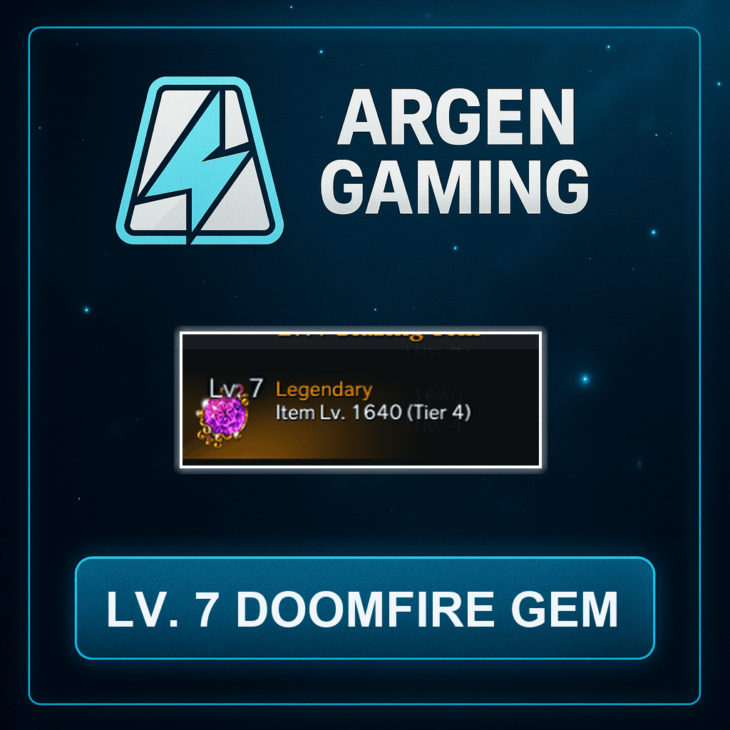 Lv. 7 Doomfire Gem