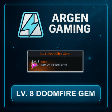 Lv. 8 Doomfire Gem