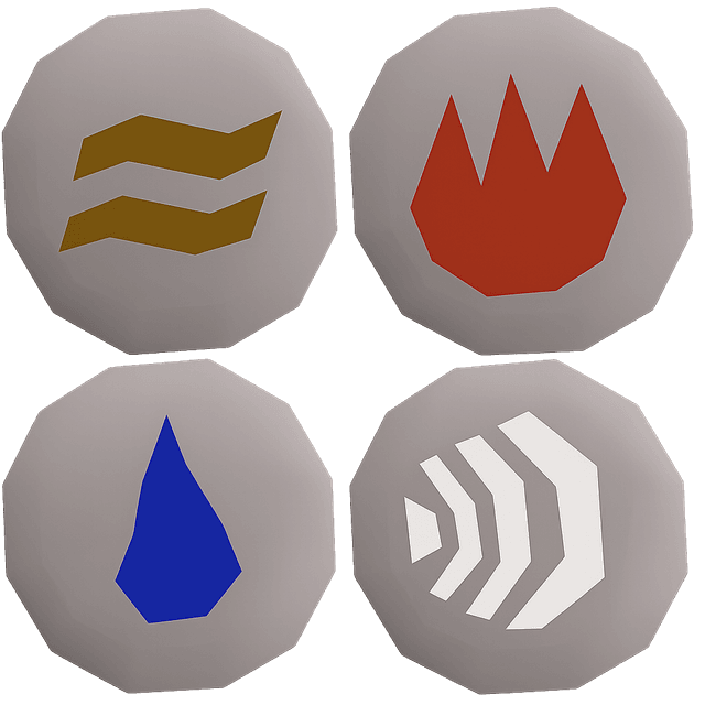 Elemental Rune Packs - 5M Of Each