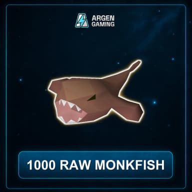 1000 Raw Monkfish
