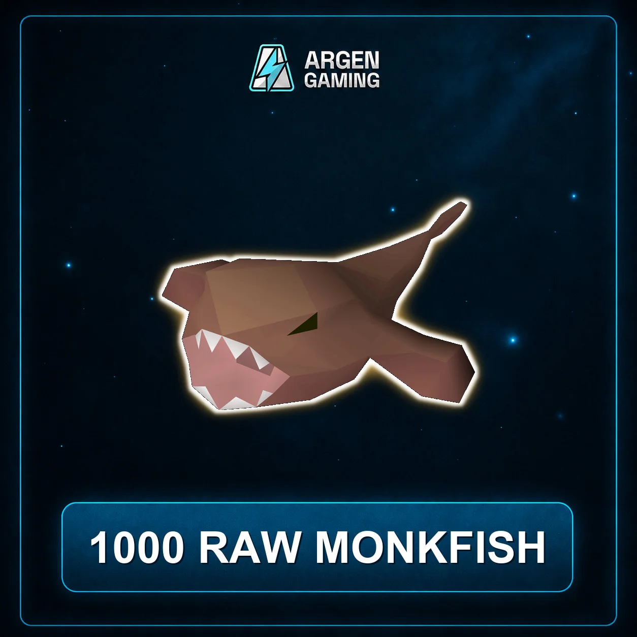 1000 Raw Monkfish