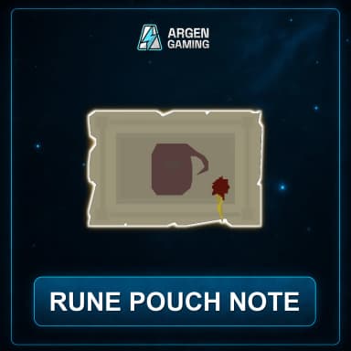 Rune pouch note