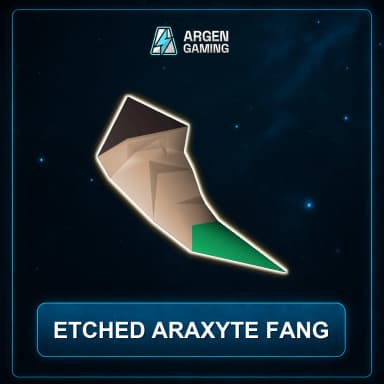 Etched araxyte fang