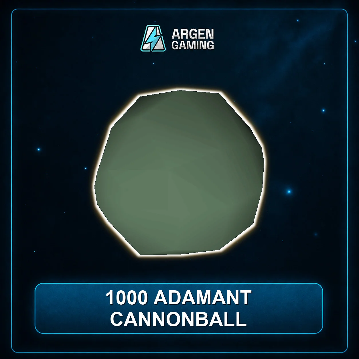 1000 Adamant Cannonball