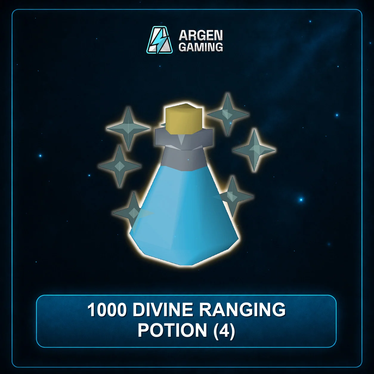 1000 Divine Ranging Potion (4)
