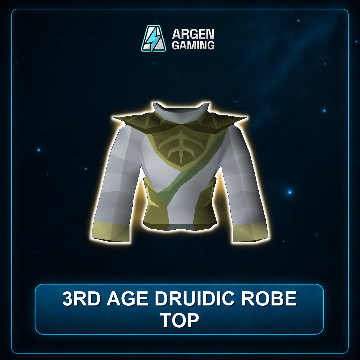 3rd age druidic robe top