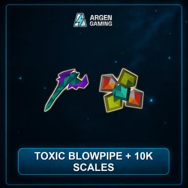 Toxic Blowpipe + 10K Scales