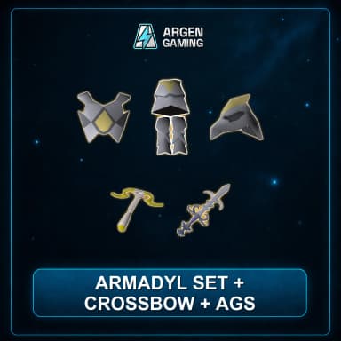 Armadyl Set + Crossbow + Ags