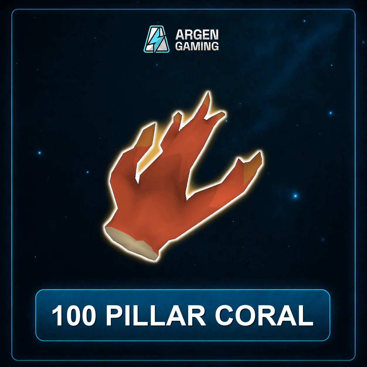 100 Pillar coral