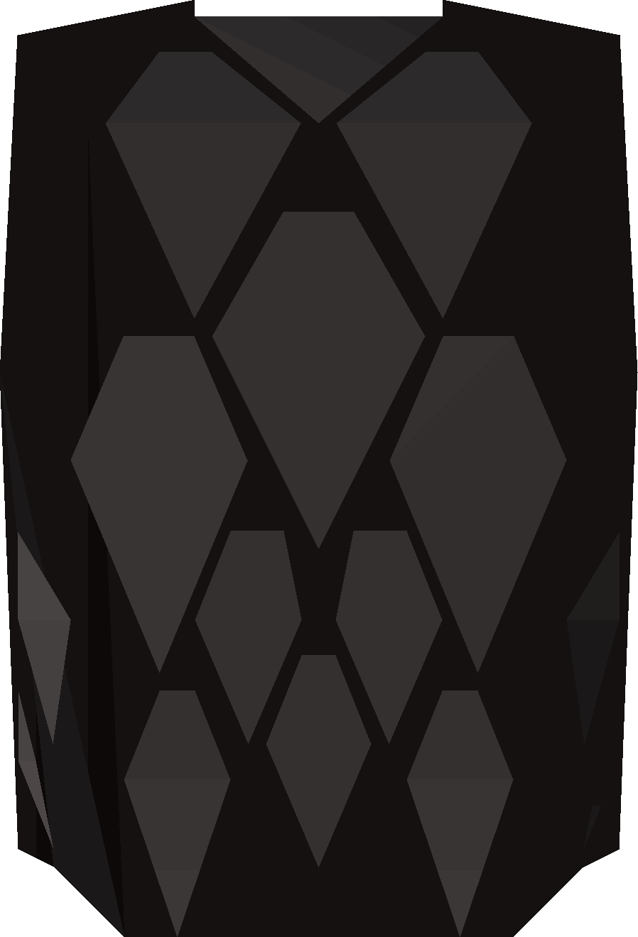 100 Black dhide Body