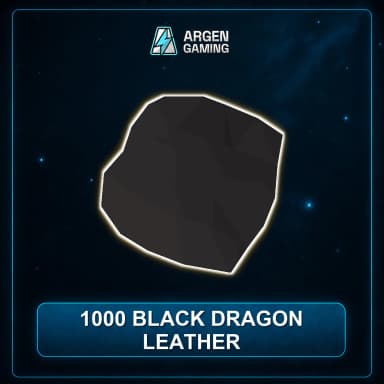 1000 Black Dragon Leather