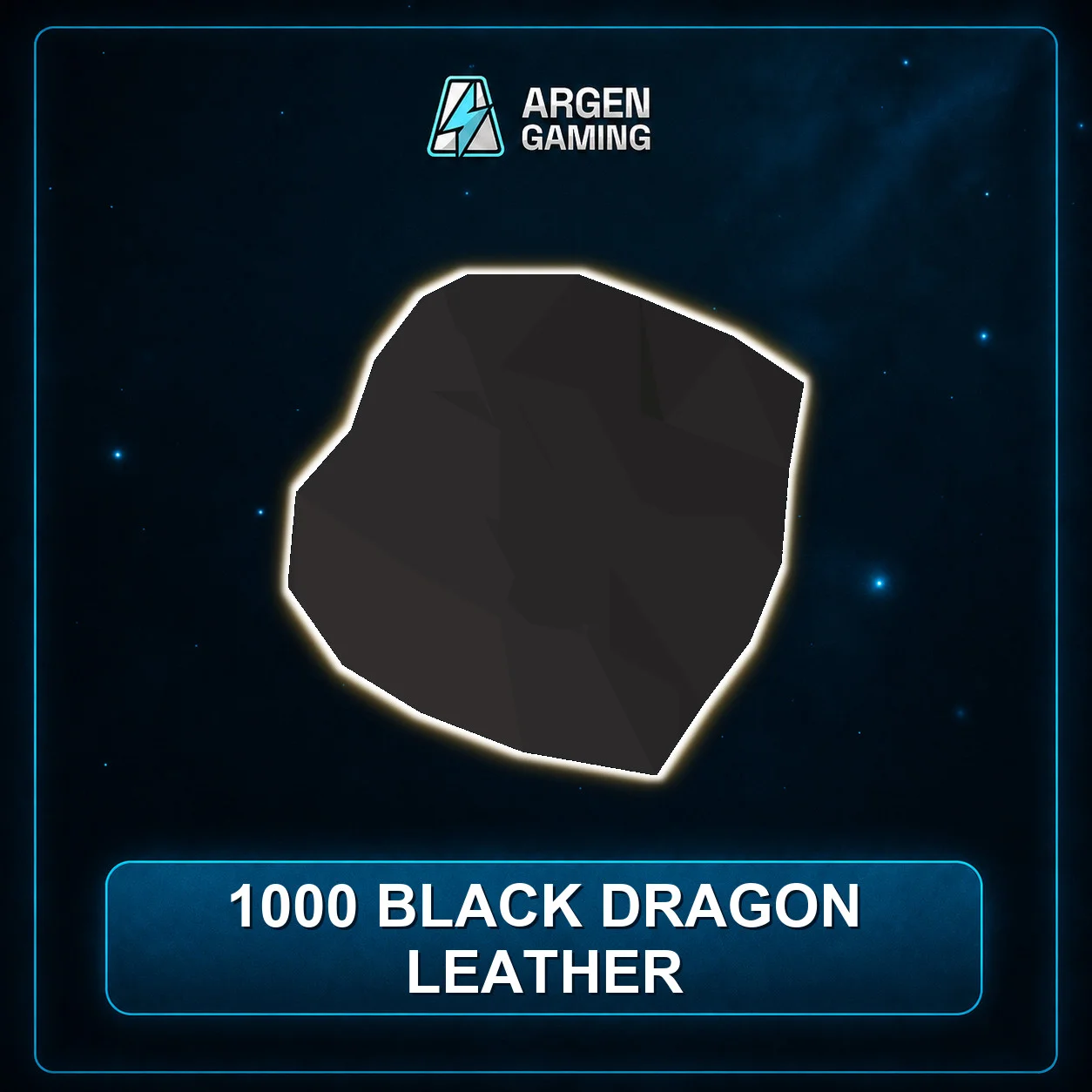 1000 Black Dragon Leather