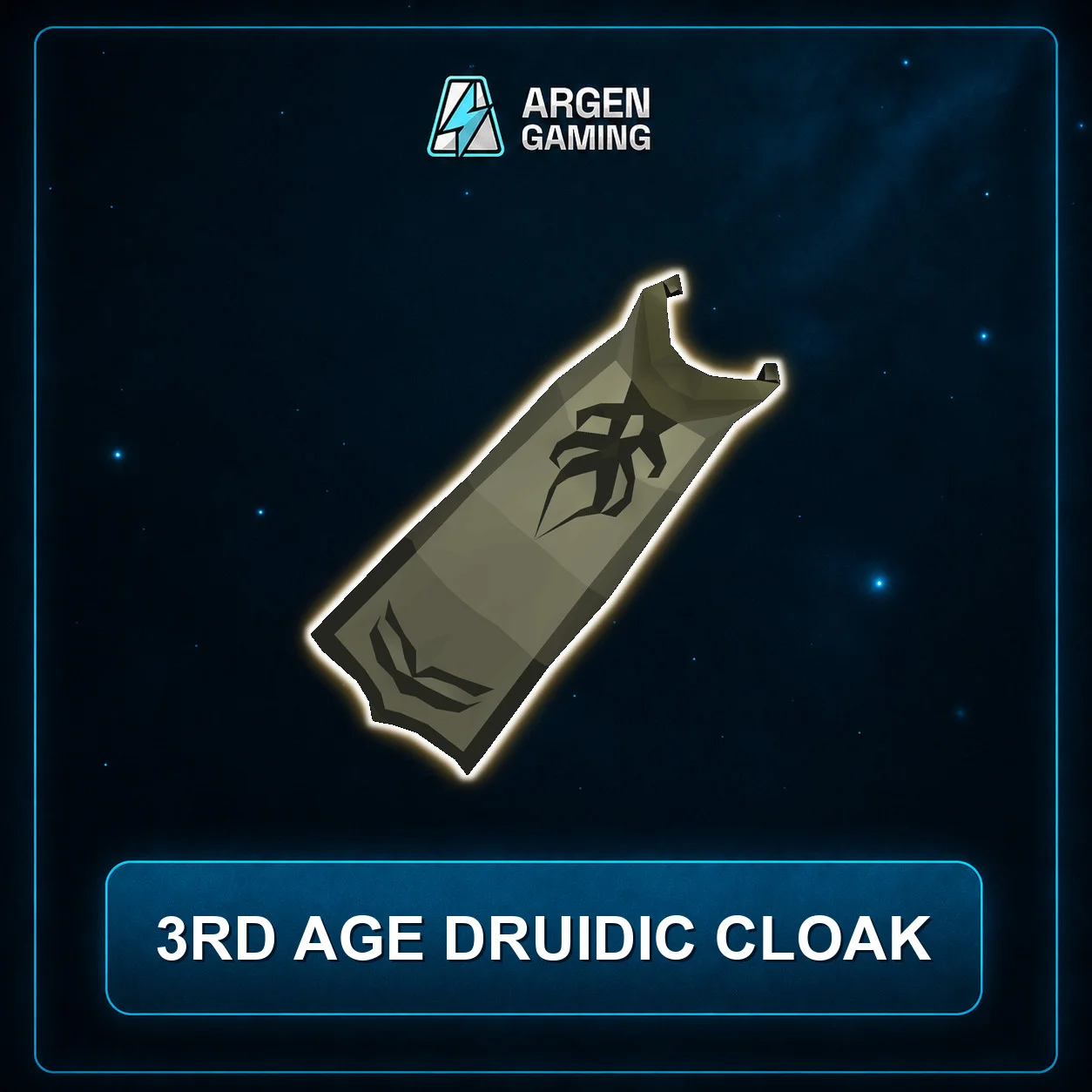 3rd age druidic cloak