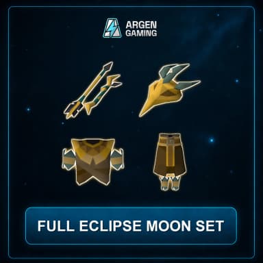 Full Eclipse Moon Set