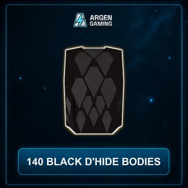 140 Black D'hide Bodies
