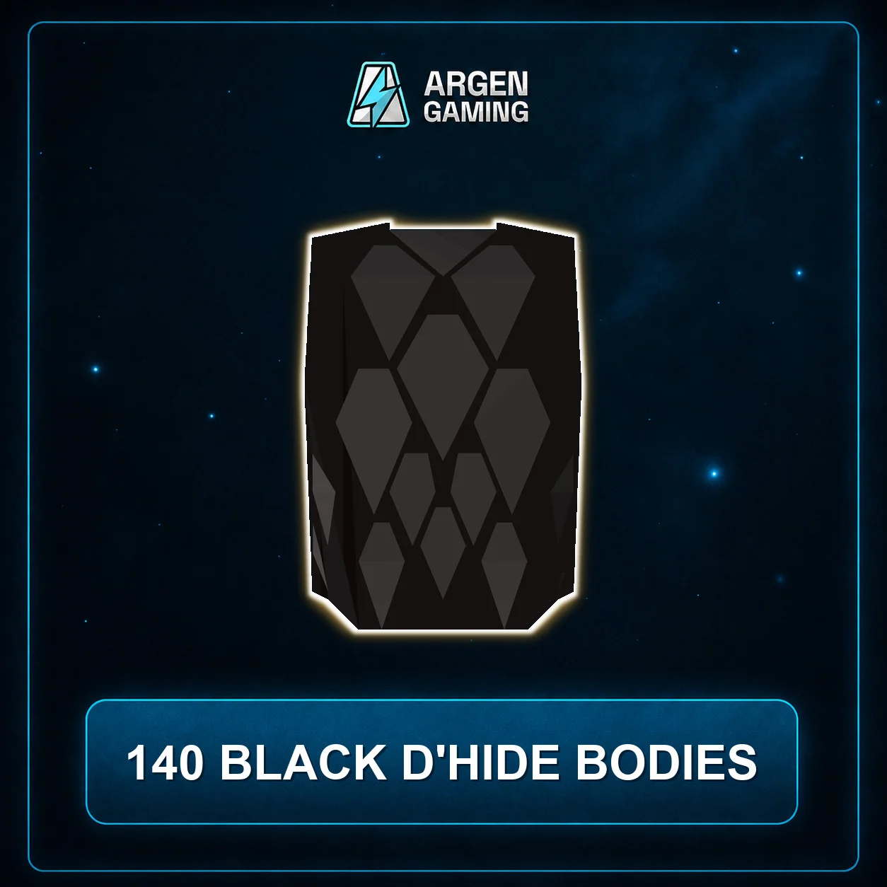 140 Black D'hide Bodies
