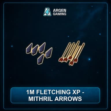 1M Fletching XP - Mithril Arrows