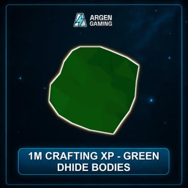 1M Crafting XP - Green Dhide Bodies
