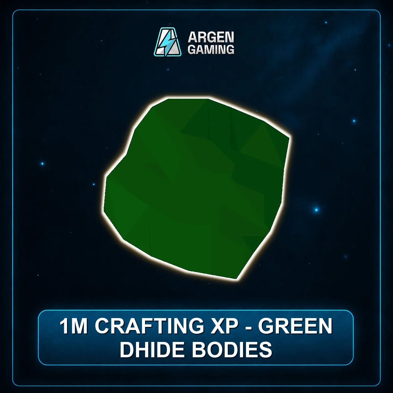 1M Crafting XP - Green Dhide Bodies