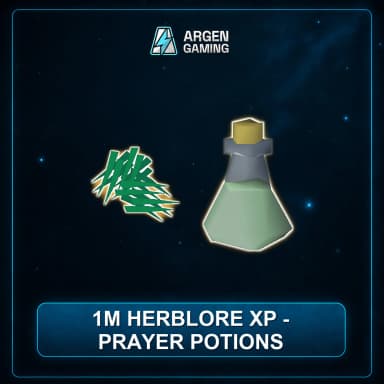 1M Herblore XP - Prayer Potions