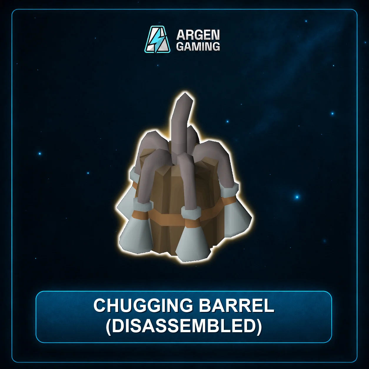Chugging barrel (disassembled)