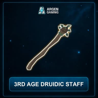 3rd age druidic staff