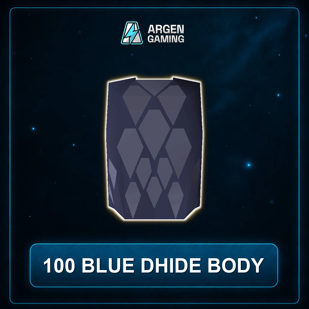 100 Blue dhide Body