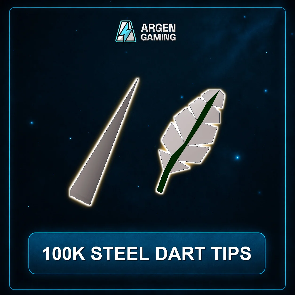 100K Steel Dart Tips