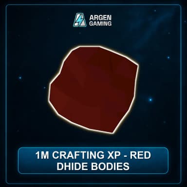 1M Crafting XP - Red Dhide Bodies