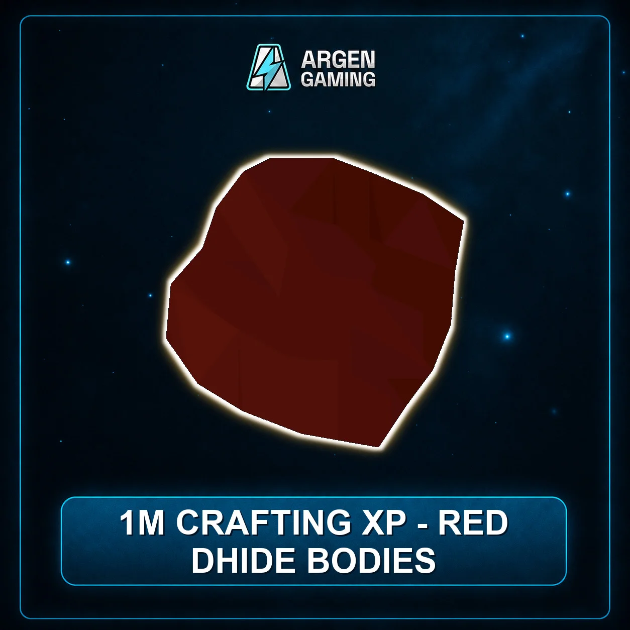 1M Crafting XP - Red Dhide Bodies