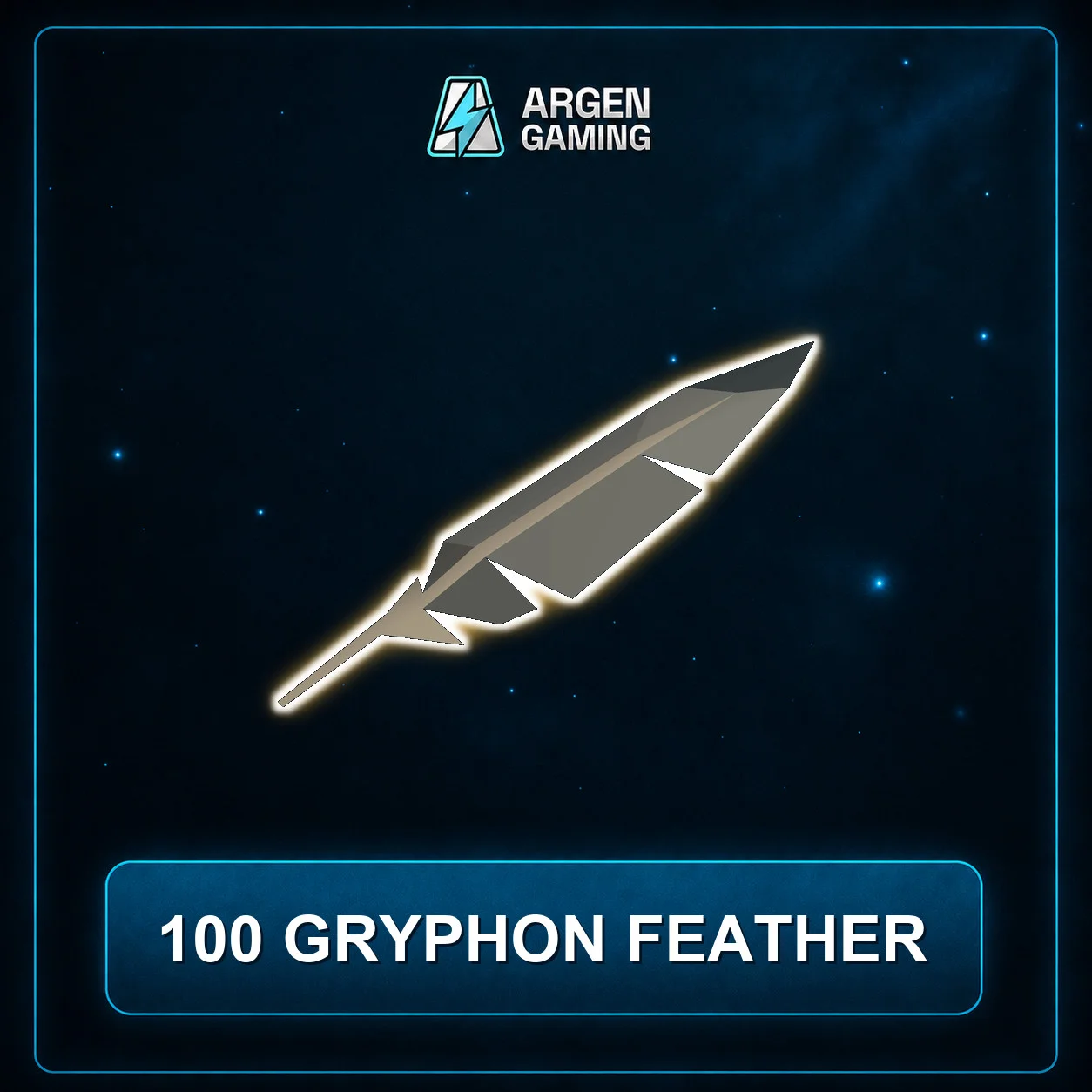 100 Gryphon feather