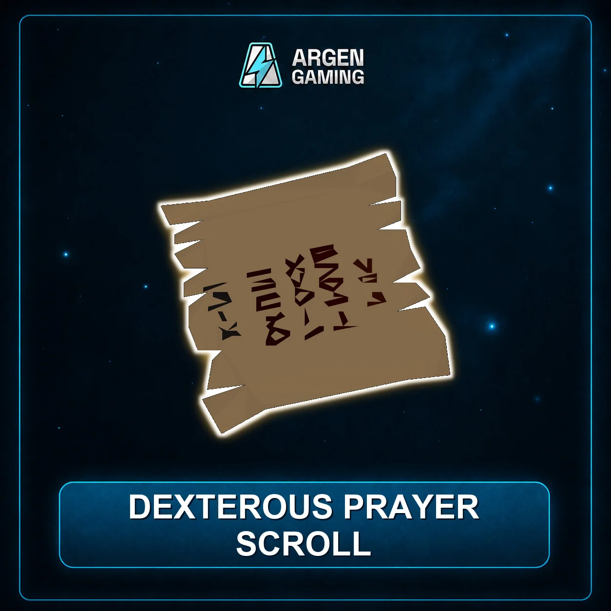 Dexterous prayer scroll