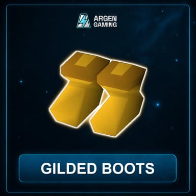 Gilded boots