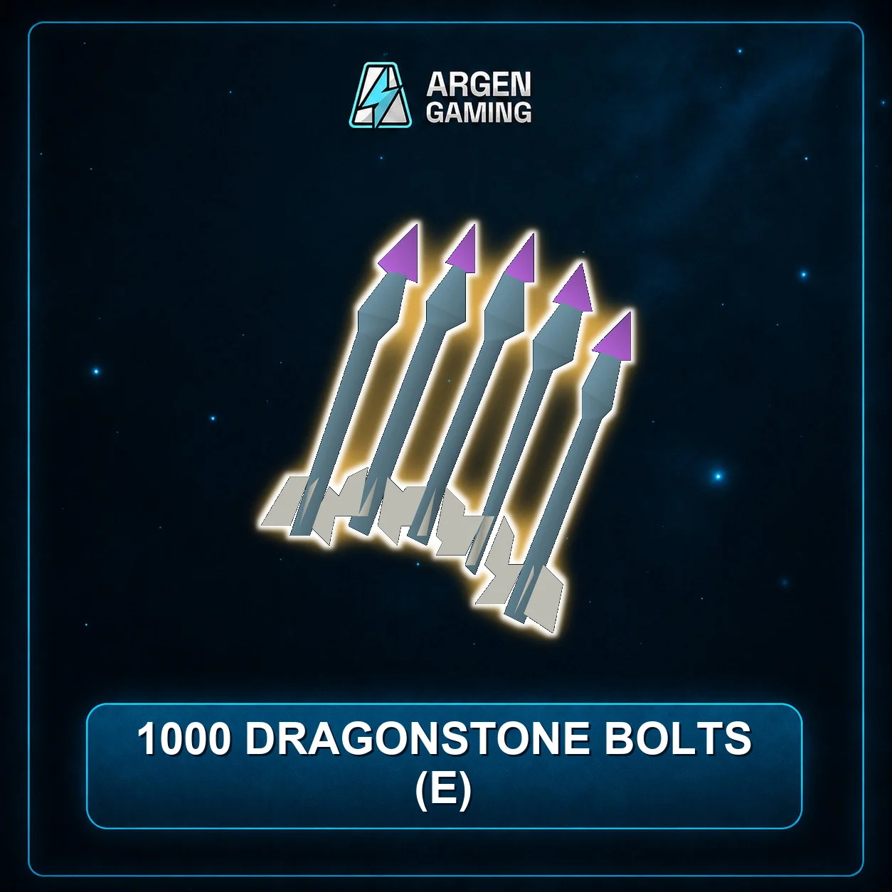 1000 Dragonstone Bolts (e)