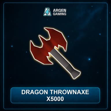 Dragon Thrownaxe x5000