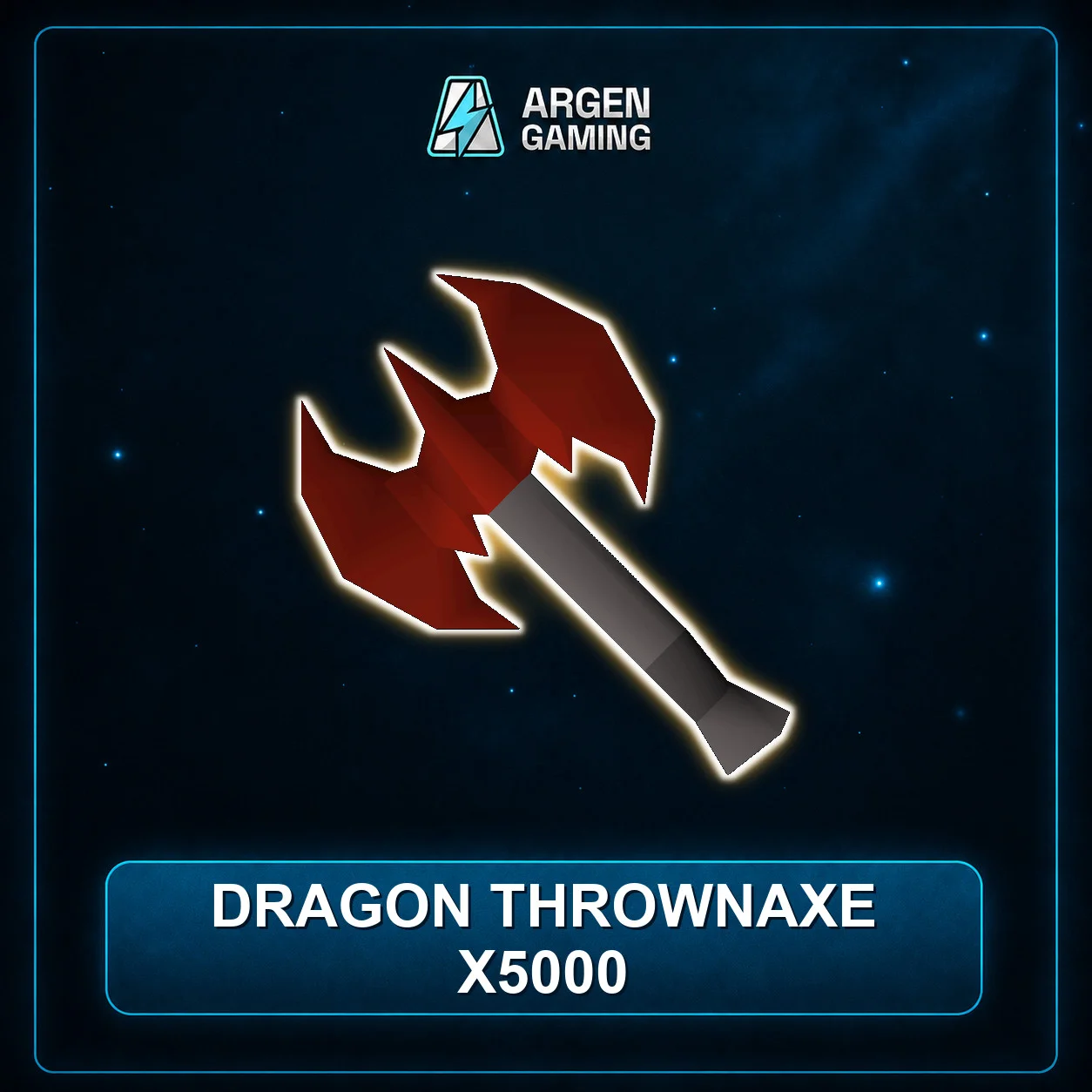 Dragon Thrownaxe x5000