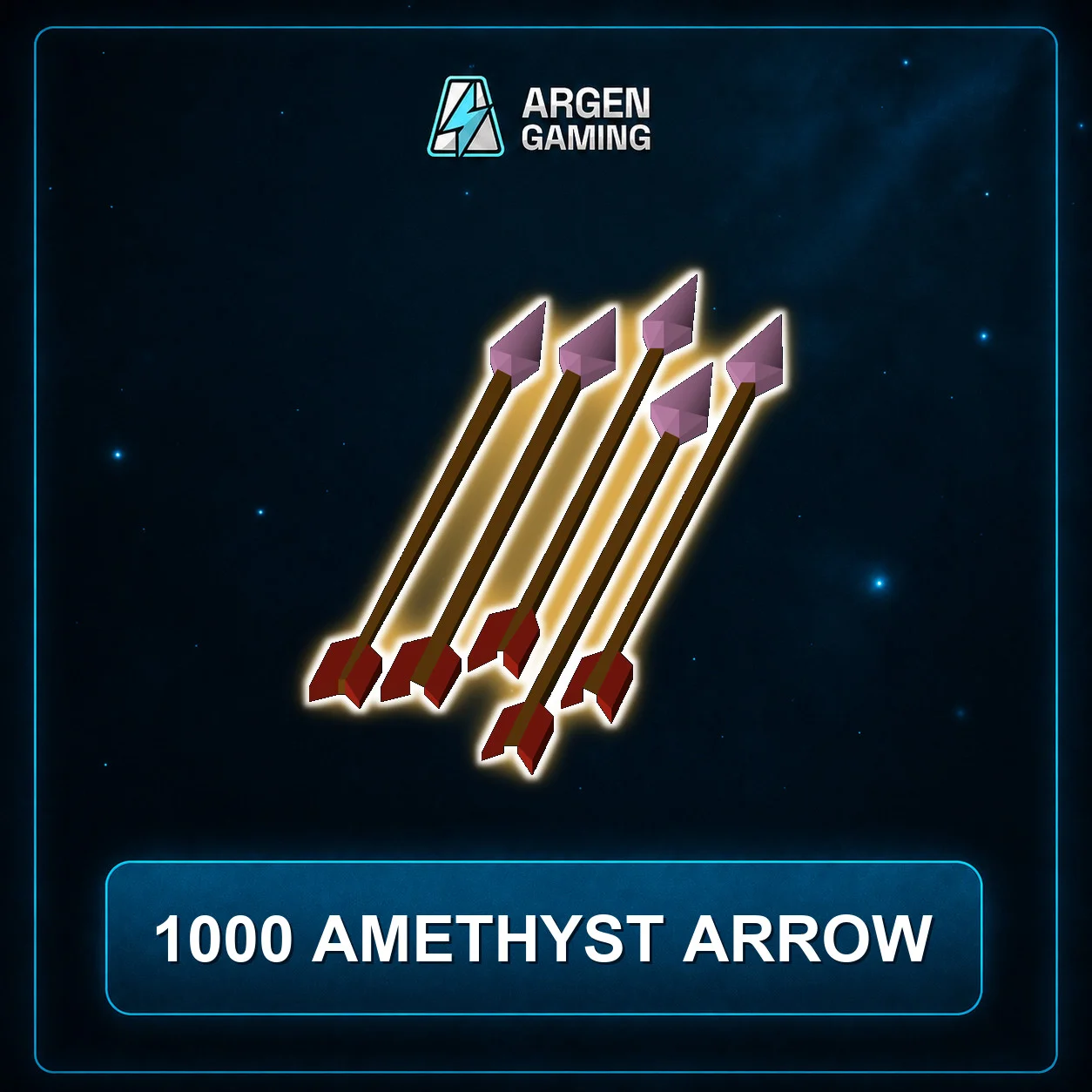 1000 Amethyst Arrow